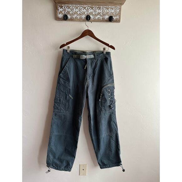 Rare Vintage Y2K American Eagle Outfitters Baggy Paratrooper Pants - Picture 1 of 10